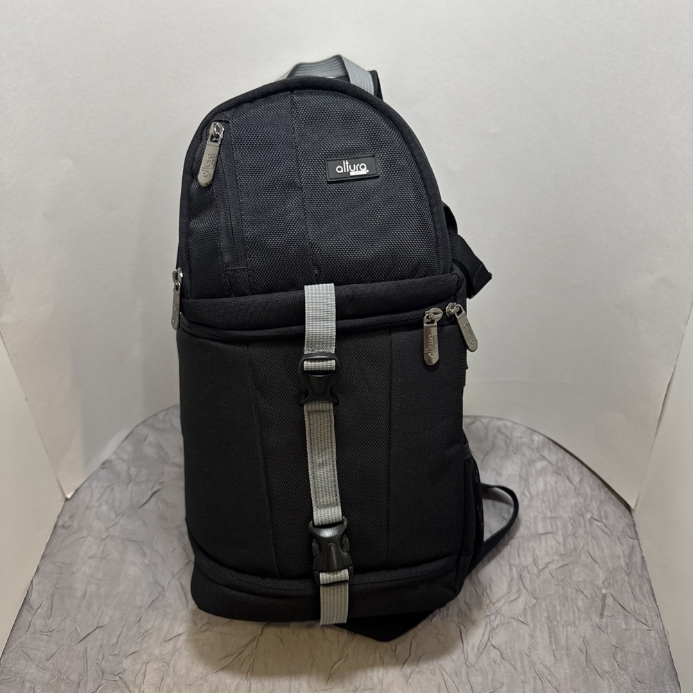 Altura Photo Camera‎ Equipment Bag Case Shoulder Strap Sling Backpack Black